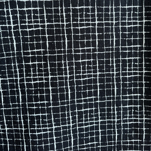 Black & White Crosshatch Capri Dress Pants Sz S - Picture 3 of 4